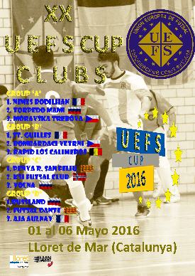 UEFS CUP of Clubs 2016. 